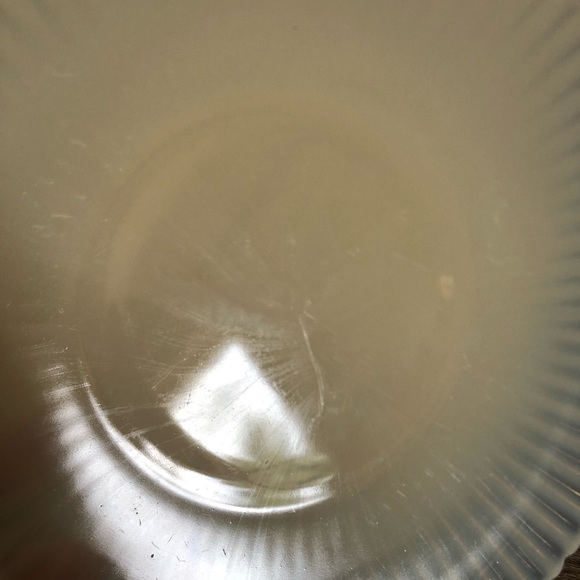 Vtg MacBeth Evans Iridescent Petalware Dinner Plate - Picture 3 of 10